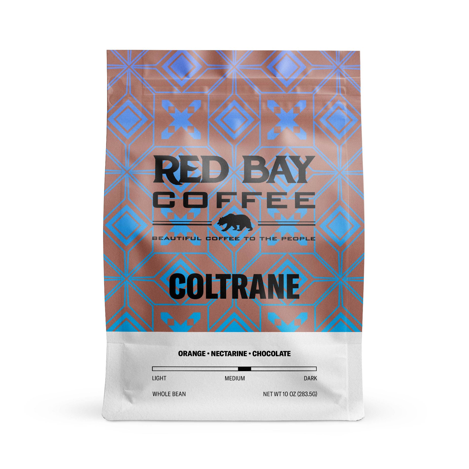 Red Bay Coffee Coltrane Medium Roast Whole Bean Coffee - 10oz