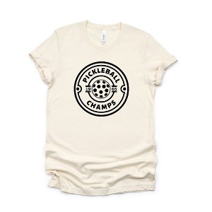 Simply Sage Market Women's Pickleball Champs Short Sleeve Graphic Tee - 1 of 3