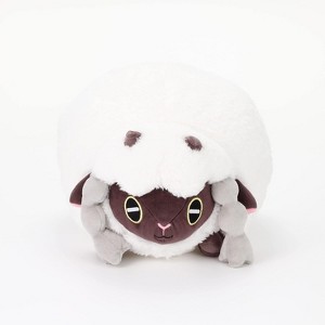 Pokemon Sanei Boeki PZ56 Pokemon Plush Goods Series, Soft Cushion, Wooloo Plush, Height 10.2 inches (26 cm) - 1 of 4
