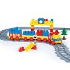 Dolu: Train Set - 89 Pcs - Blocks Assembly Station & Tracks, Ages 18mo+ - 2 of 4