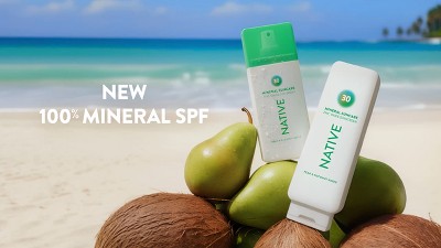Native Mineral Sunscreen with Zinc Oxide - Vanilla Milk & Shea