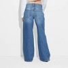 Women's Low-Rise Wide Leg Baggy Jeans - Wild Fable™ - 3 of 3