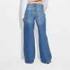 Women's Low-Rise Wide Leg Baggy Jeans - Wild Fable™ - image 3 of 3