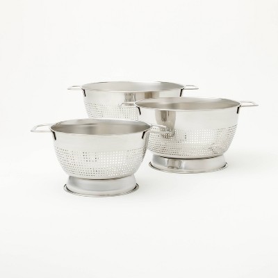 Mint Pantry My 4 Piece Stainless Steel Colander Set