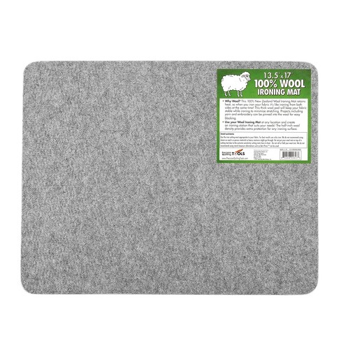 Wool Pressing Mat for Quilting with Carrying Bag 17 x 13.5  7 Piece Set Wool  Ironing Mat for Quilters with Wool Felt Packing Bag, Sewing Supplies and  Travel Sewing Kit. Wool Mat for Ironing
