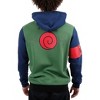 Naruto Shippuden Anime Men's Kakashi Hatake Costume Cosplay Zippered Hoodie - 3 of 4