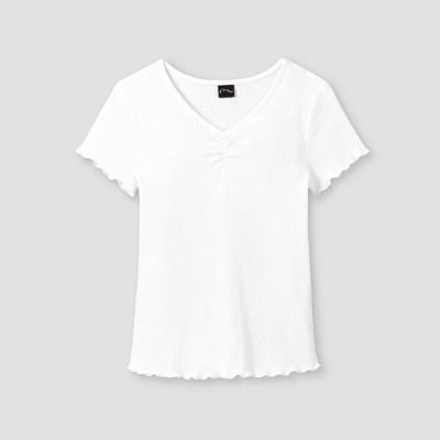 lettuce ruffle shirt