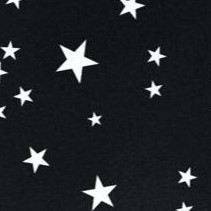 black white stars