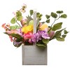 14" Artificial Spring Decorated Basket - National Tree Company - 3 of 4