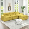 TiramisuBest Modular Right Sofa Seat–L-Shaped Lazy Floor Couch,Compressed Beanbag-Style Sofa with Ergonomic Design,No Assembly Required–Beige - 4 of 4