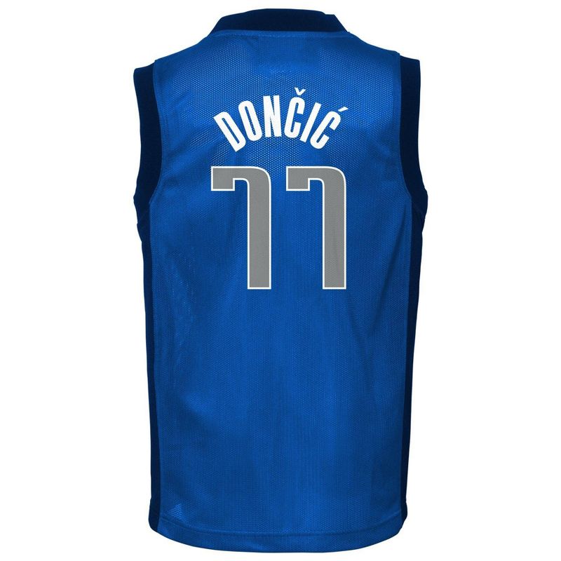 NBA Dallas Mavericks Toddler Doncic Jersey, 3 of 4