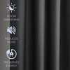 Awesome Home Textured Room Darkening Curtains Pair(2 panels) - 2 of 4