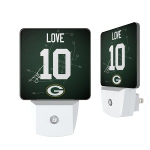 NFL Green Bay Packers Players Game Tactic Night Light 2-Pack - 1 of 4