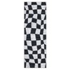 Washable Area Rugs Living Room Rug Modern Geometric Checkered Rug Soft Foldable Area Rug for Bedroom - 3 of 4
