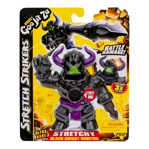 Goo Jit Zu Stretchy Black Knight Orbitox Stretch Strikers Rare Figure - 1 of 4