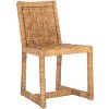 Jermaine Woven Dining Chair (Set of 2) - SFV1308 - Natural - Safavieh Couture - 3 of 4