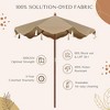 LAGarden BOHO Fringe Patio Umbrella with Tassels UPF50+ Boho Style 5-Year-Non-Fading for Outdoor - 4 of 4