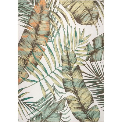 nuLOOM Elen SpinClean Machine Washable Stain-Resistant Area Rug