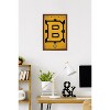 Trends International NHL Boston Bruins - Logo 25 Framed Wall Poster Prints - 2 of 4