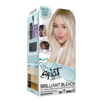 Midnight, No Bleach, Semi-Permanent Hair Color Kit – (Pink Sapphire)