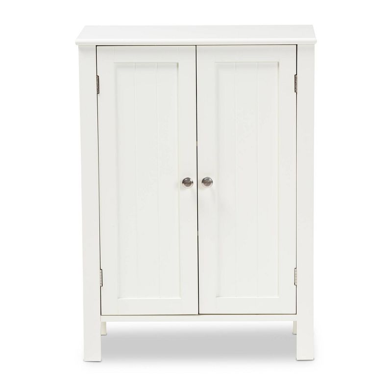 Thelma 2 Door Wood Multipurpose Storage Cabinet White - Baxton Studio, 4 of 10