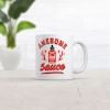 Crazy Dog T-Shirts Awesome Sauce Mug Funny Spicy Hot Sauce Lover Graphic Novelty Coffee Cup-11oz - 2 of 4