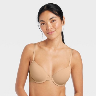 Image of Women's Everyday Lightly Lined Demi T-Shirt Bra - Auden™ Caramel 38C