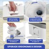 6.34 Gallon Portable Toilet, Camping RV Porta Potty with Paper,Detergent Collection,Handle Pump, Rotating Spout for Boating Hiking Trips - 3 of 4