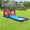 Sunny & Fun Inflatable Kids Backyard Water Slide Park & Bounce House - 2 of 4