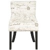 Lotus Kd 19" H Dining Chair With Nail Head Trim (Set of 2) - MCR4700 - Safavieh Couture - 2 of 4