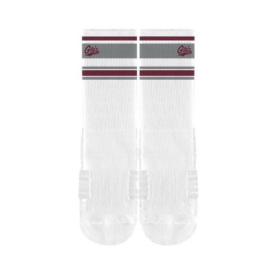 NCAA Montana Grizzlies Adult Retro Crew Socks - M/L