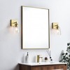 Elegant Lighting Gianni 1 light Chrome and Clear Bath Sconce - 2 of 4