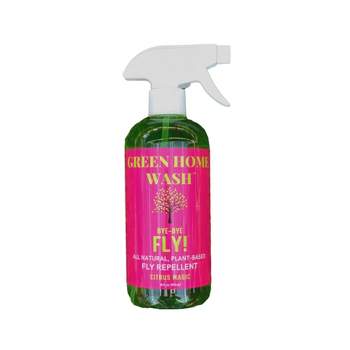 Green Home Wash Bye-Bye Fly All-Natural Plant-Based Fly Repellent Citrus Magic 16oz