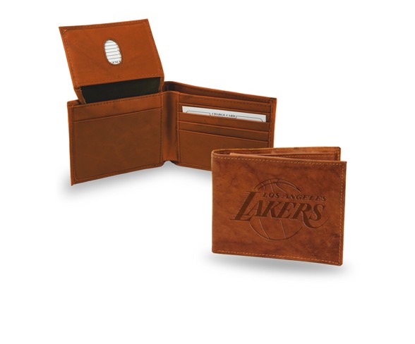 Los Angeles Lakers Rico Industries Embossed Leather Billfold Wallet