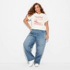 Women's Pixar Lightning McQueen Short Sleeve Graphic Baby T-Shirt - White - 3 of 3