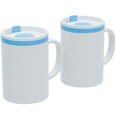 Copco Iconic Desk Mug, Set of 2 - Teal