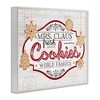 Stupell Industries Vintage Mrs. Claus Cookies Sign Framed Giclee Art - 2 of 4