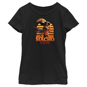 Girl's Puss in Boots: The Last Wish El Macho Gato T-Shirt - 1 of 4