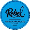 Rebel Ice Cream Triple Chocolate Ice Cream - 16oz - 2 of 3