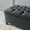 CAVINAS Modern Pull-Open Top Long Ottoman Bench with Storage,Button Tufted Storage Bench for Bedroom,Living Room - 2 of 4