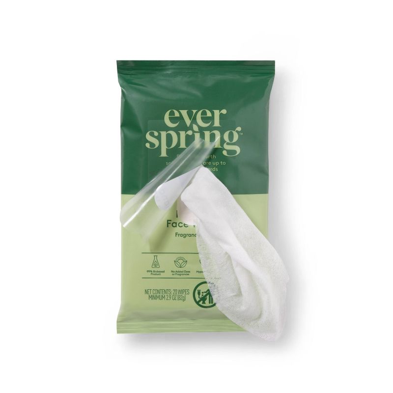 Hand and Face Wipes - Unscented - 3pk/60ct - Everspring&#8482;, 3 of 8