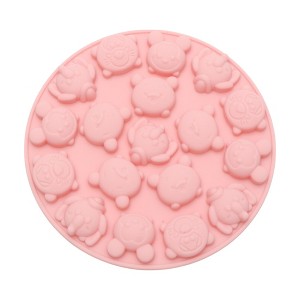 Unique Bargains Candy Making Moulds 18-Cavity Elephant Candy Mould Hand Wash 5"x0.43" 1 Pc - 1 of 4