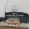 Premium Pleated Dust Ruffle Bed Skirt - Easy Fit - Becky Cameron - 4 of 4