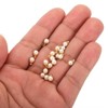 Unique Bargains Plastic Bulk Elegant DIY Crafts Jewelry Making Pearl Pendant 100 Pcs - 3 of 4