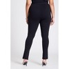 ELOQUII Women's Plus Size Legging With Zipper Slit Hem - image 4 of 4