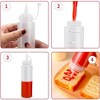 Condiment Squeeze Bottles, 2-Pack 8 oz Food Grade Plastic Bottles with Caps - 4 of 4