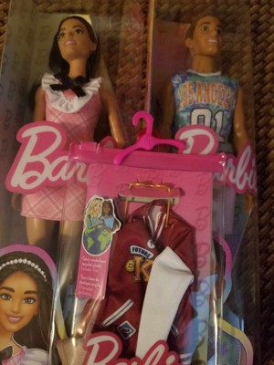 Barbie Fashionistas Doll #209 With Black Hair And A Plaid Dress : Target