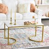 Household Essentials Half Moon Side End Table - 2 of 4