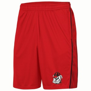 NCAA Georgia Bulldogs Poly Shorts - 1 of 3