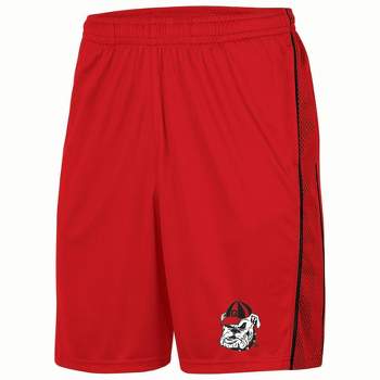 NCAA Georgia Bulldogs Poly Shorts
